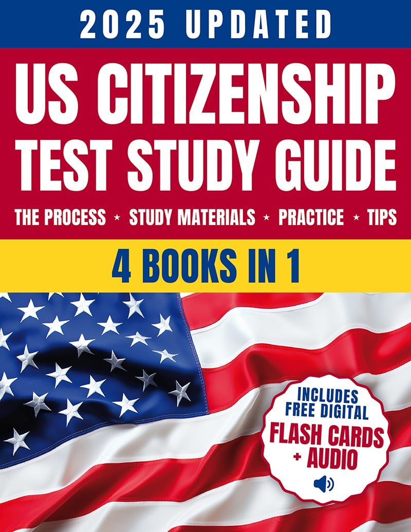 All-in-One U.S. Citizenship Test Study Guide 2025