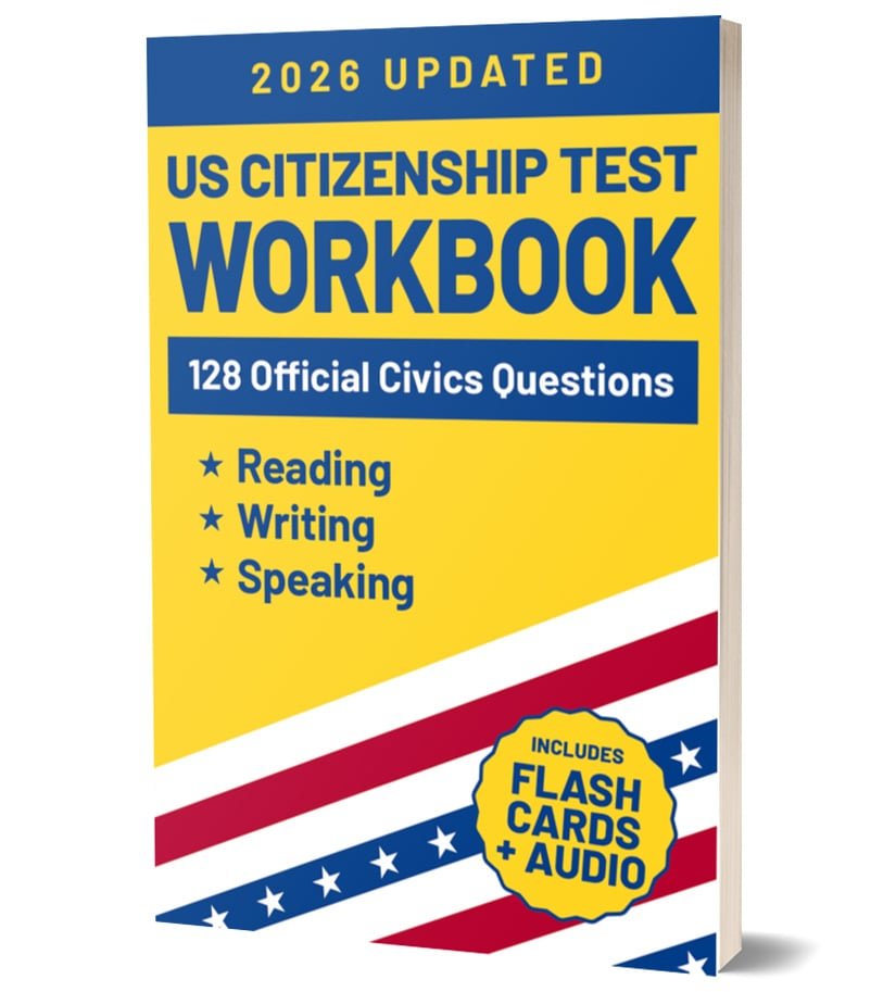 US Citizenship Test Practice Workbook 2026 US Citizenship Test Practice Workbook 2026